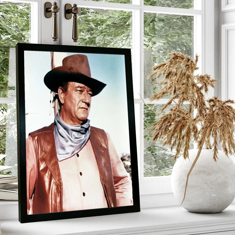 Quadro John Wayne: Arte para Decoração de Sala