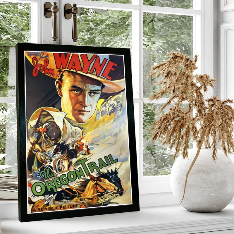 Quadro John Wayne: Arte para Decoração de Sala