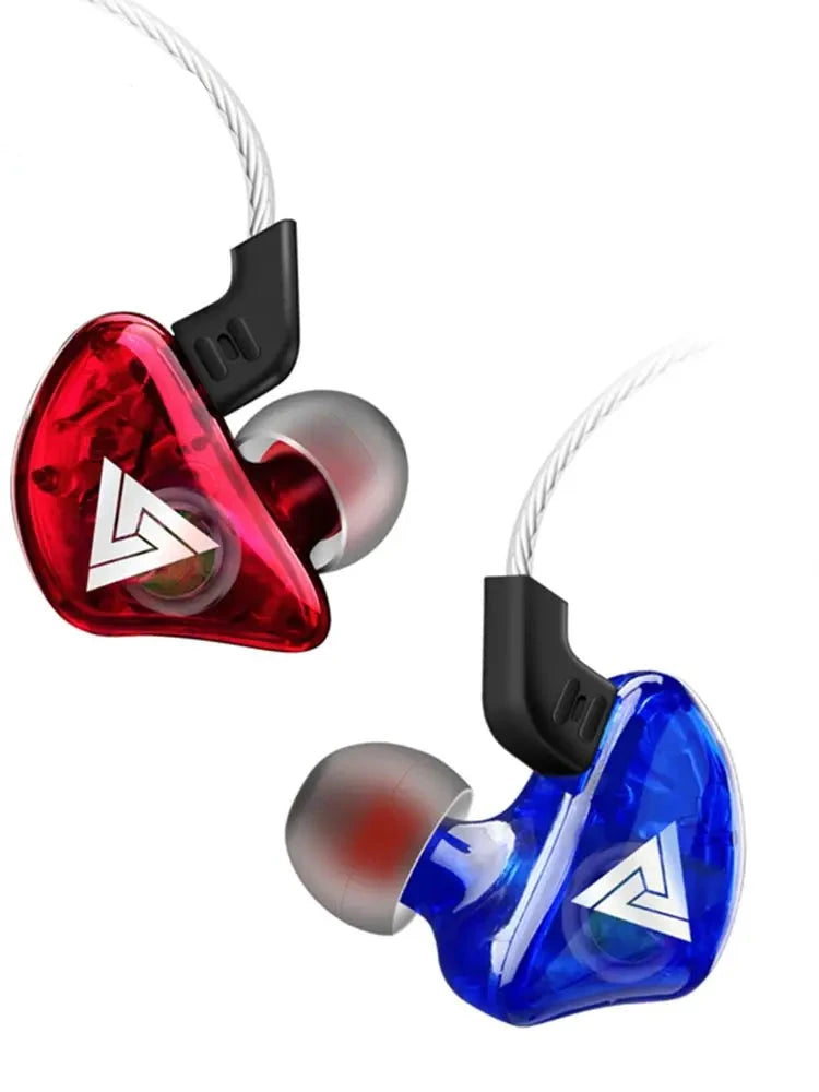 Fones esportivos com fio com microfone