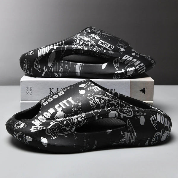 Chinelos Sneaker para Casa, Plataforma, Verão, Casual