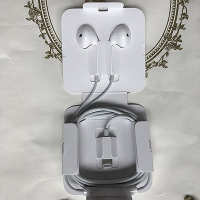 Fone de Ouvido Original e Genuíno Pro Max com Headphone Plano para Apple