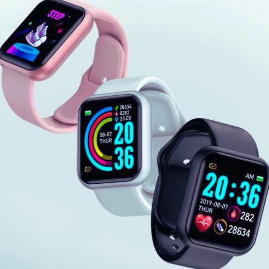 Smartwatch D20 Pro | Foto na Tela | Bluetooth Esportivo