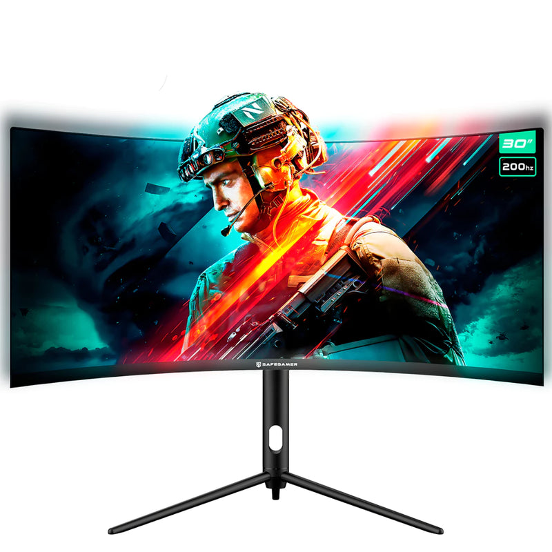Monitor Gamer Ultrawide 30" Safe Gamer – 200Hz, 1ms, WFHD, VA, HDMI/DP