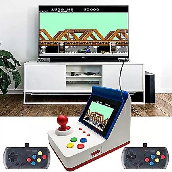 Mini Console Retrô FC – 360 Jogos Clássicos + 2 Controles