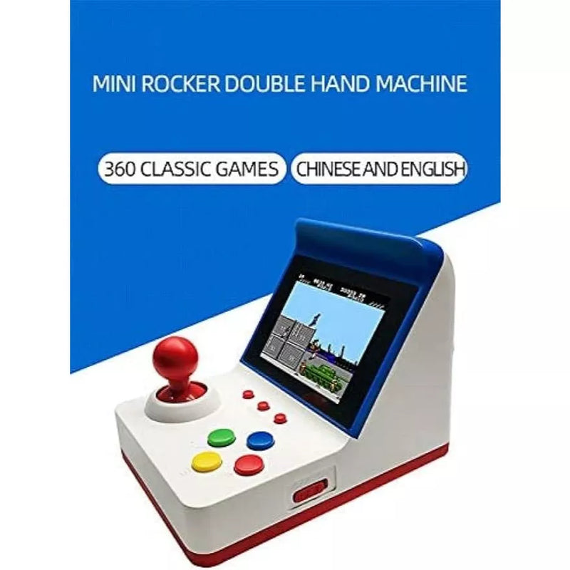 Mini Console Retrô FC – 360 Jogos Clássicos + 2 Controles