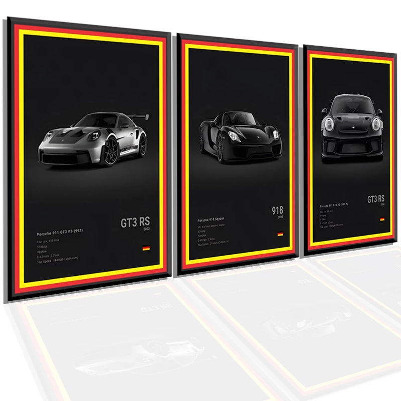 Quadro Decorativo Porsche