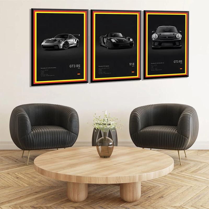 Quadro Decorativo Porsche