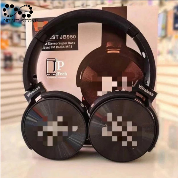 Fone Bluetooth 950 Wireless – FM, MP3 e Cartão SD