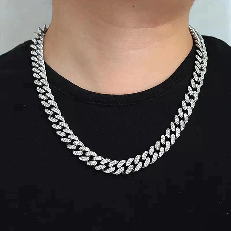 Kit Premium Ice Cravejado | Cordão, Relógio e Pulseira