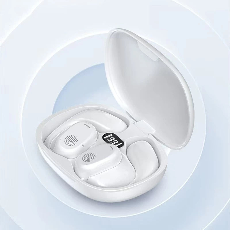 Fones Bluetooth esportivos TWS 5.3 com display de carga - D28