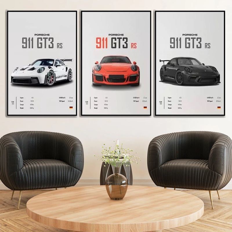 Quadro Decorativo Porsche