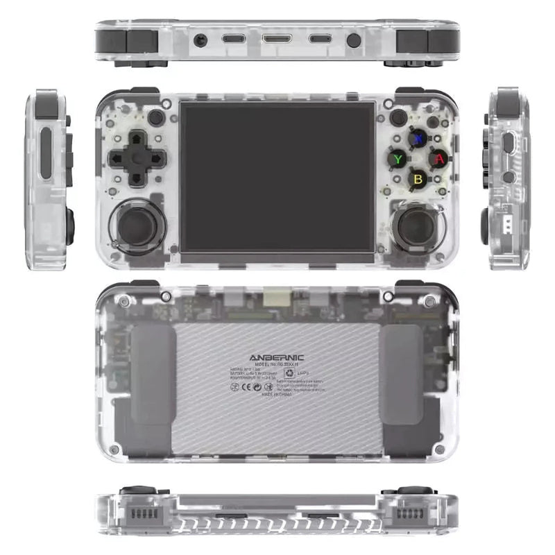 Console Portátil RG35XXH – Branco Transparente