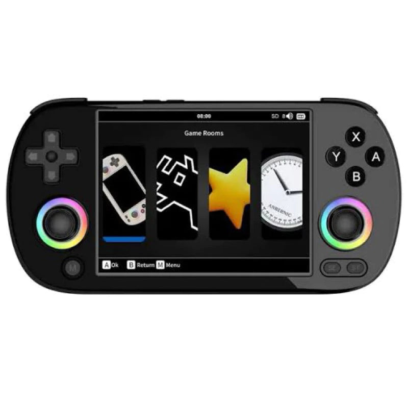 Console portátil Anbernic RG40XX H + MicroSD cheio de jogos!