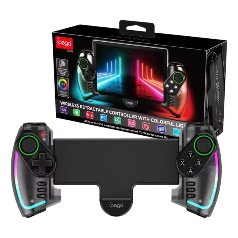 Gamepad Bluetooth Ípega PG-9777S – Preto (Android/iOS/Tablet)