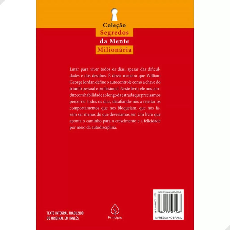 Livro A Chave do Autocontrole