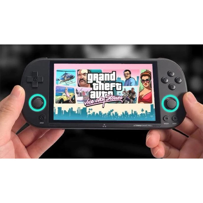 Trimui Smart Pro – Console Portátil Retrô com MicroSD cheio de jogos!