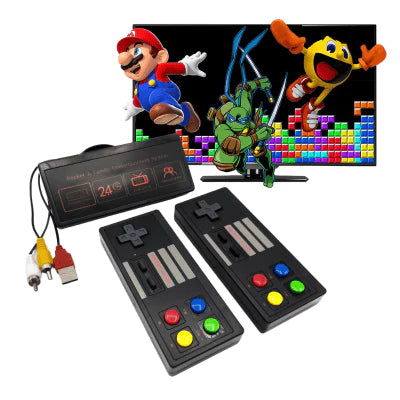 Mini Game Box 8-Bit – 3000 Jogos, Console Retrô Portátil