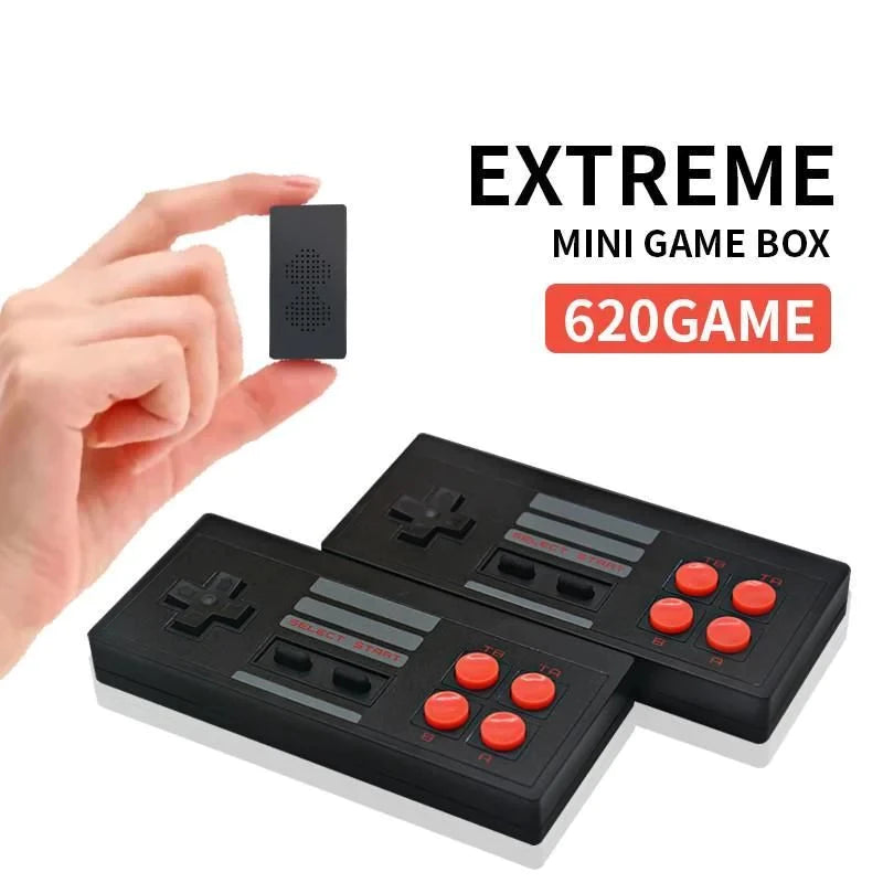 Mini Game Box 8-Bit – 3000 Jogos, Console Retrô Portátil