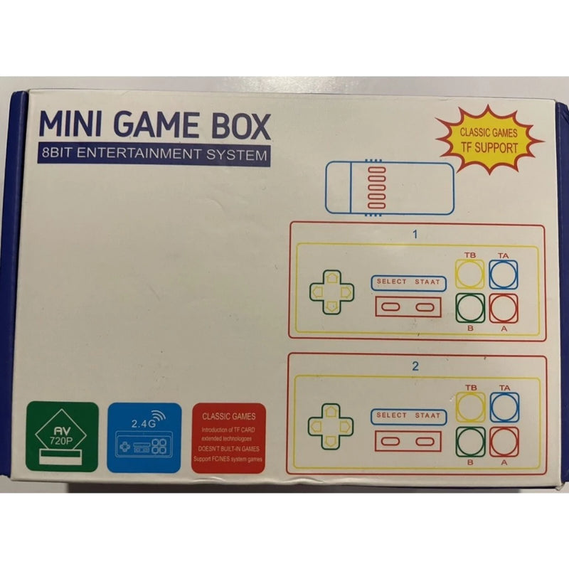 Mini Game Box 8-Bit – 3000 Jogos, Console Retrô Portátil
