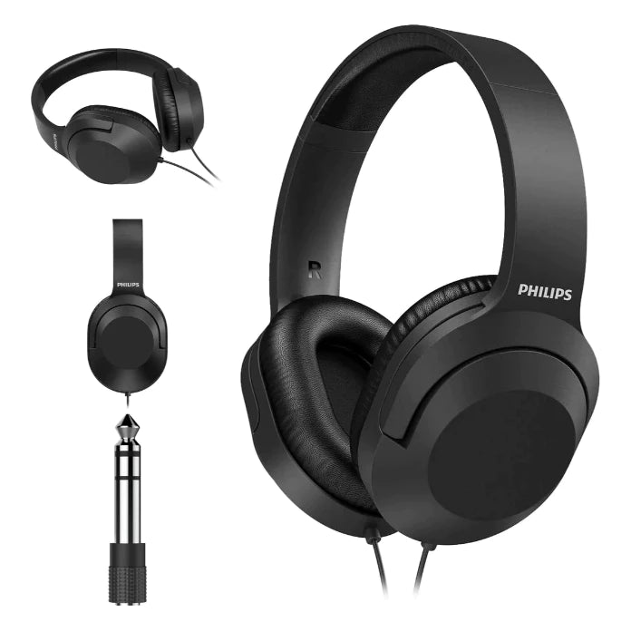 Fone de Ouvido Philips TAH2005BK/00 Preto – Conforto e Som de Qualidade