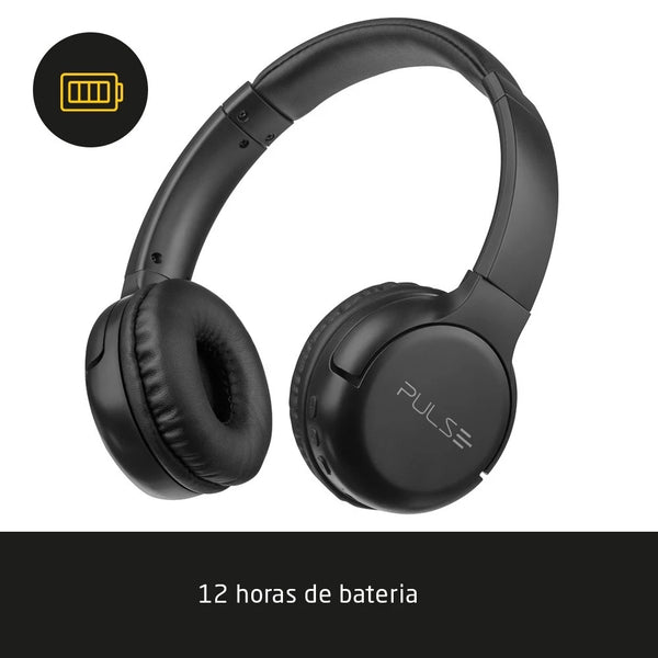 Headphone Bluetooth | Flow Preto | Pulse - PH393