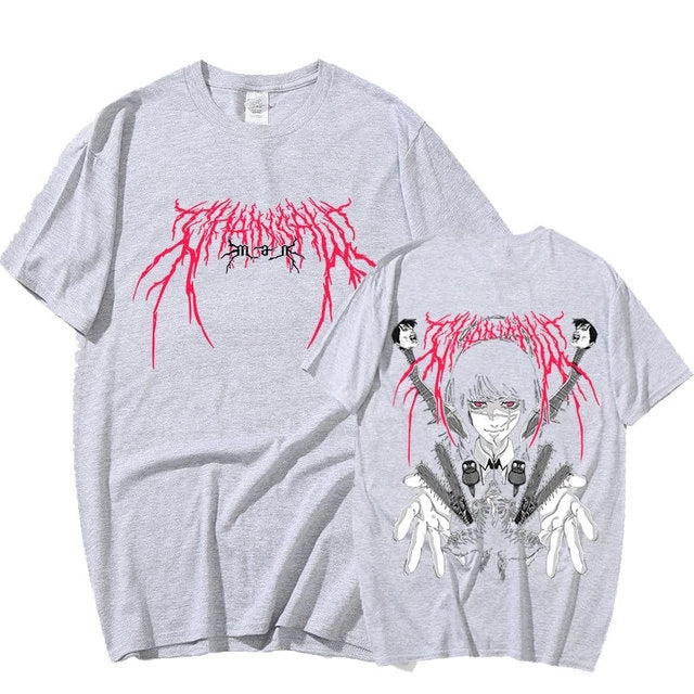 Camiseta Chainsaw – Estilo anime com vibe street!