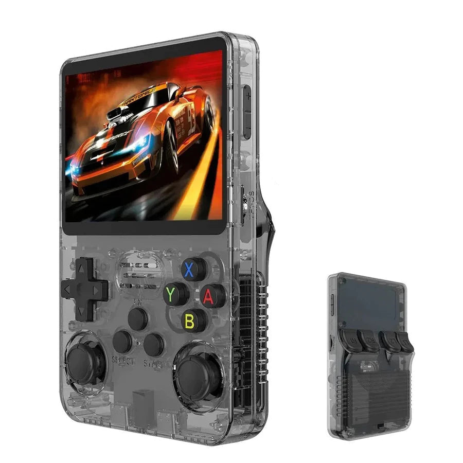 R36S Retro Console: Tela IPS 3.5" | 64GB High Speed