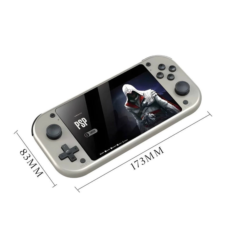 Console portátil 4,3" | Quad-core 1.2GHz | 25 emuladores clássicos