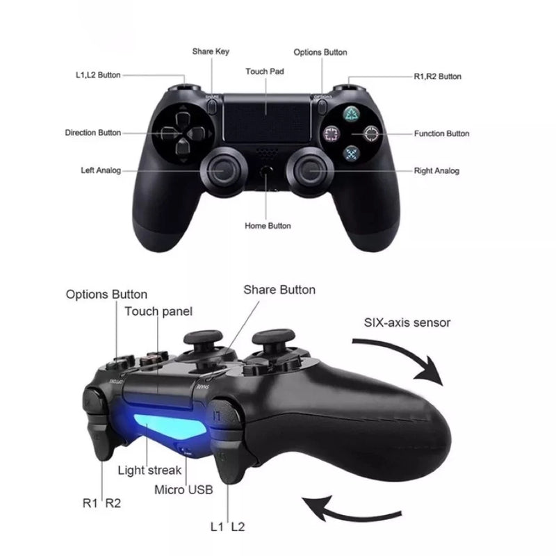 Controle Sem Fio PS4 – Dualshock 4