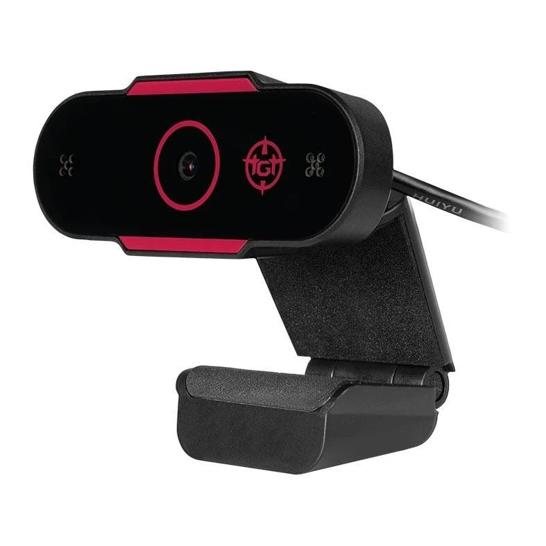 Webcam HD USB preta