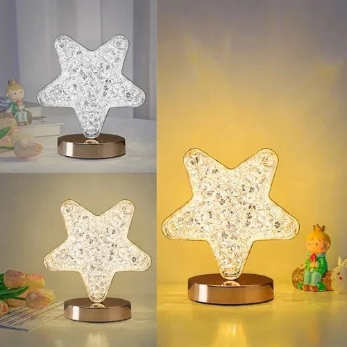 Luminária Estrela LED Touch USB