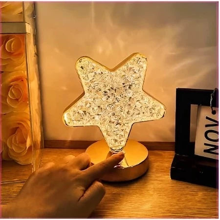 Luminária Estrela LED Touch USB