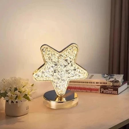 Luminária Estrela LED Touch USB