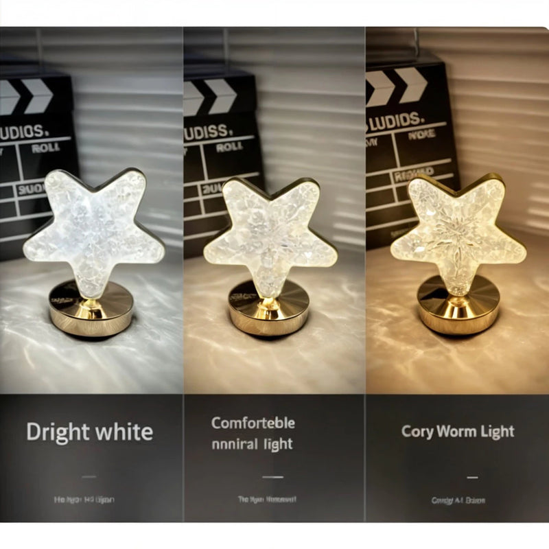 Luminária Estrela LED Touch USB