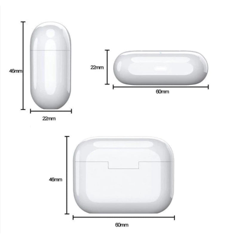 AirPods Pro 3/5/6 – Bluetooth com Cancelamento de Ruído
