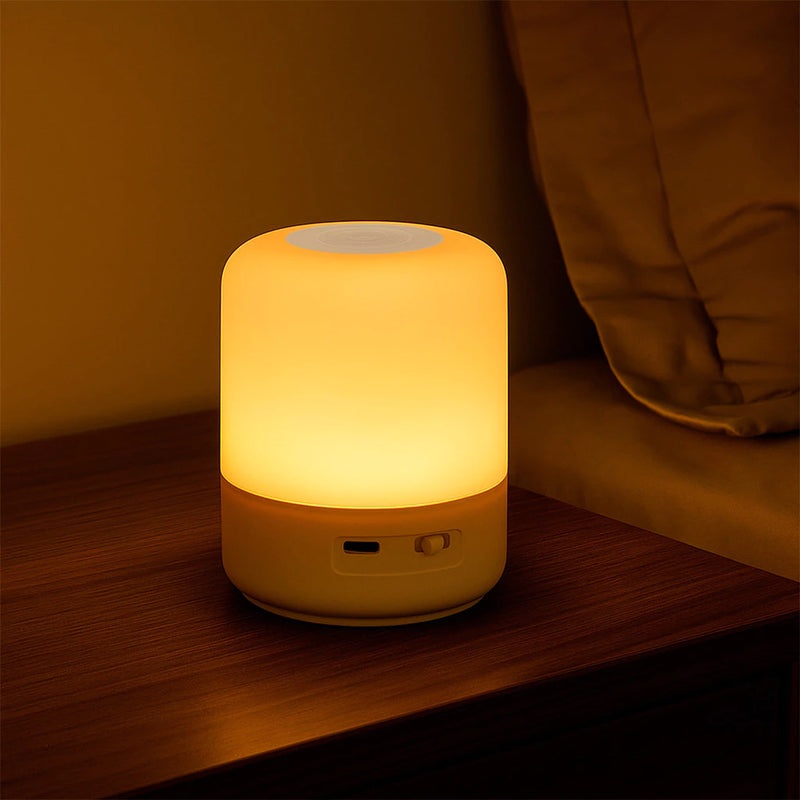 Luminária LED Flexível USB | Abajur Articulado | 3 Cores de Luz | Mesa Escritório Quarto Estudo | Clip 360º